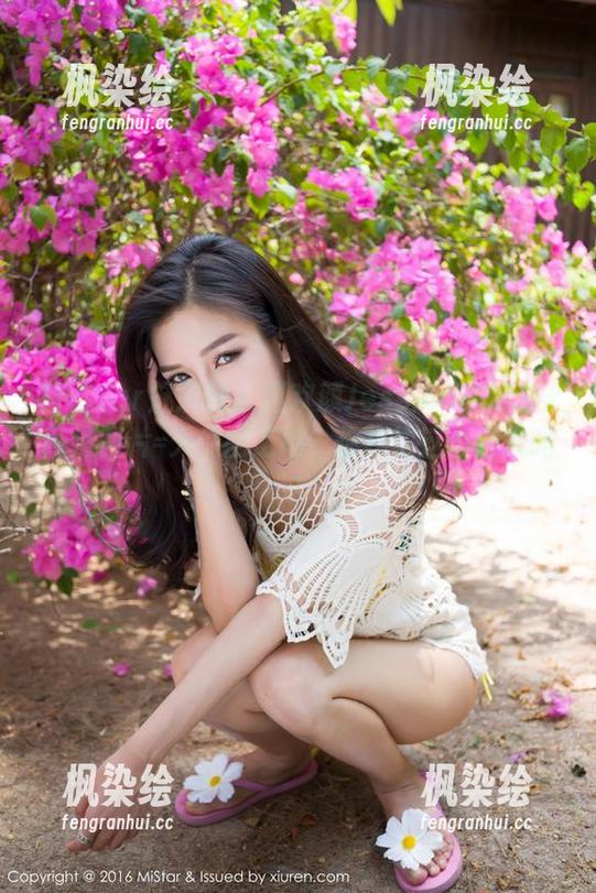 MiStar魅妍社 - 赵欢颜Jessica的泳衣+高清图片=天使的工地，你相信这个公式吗？