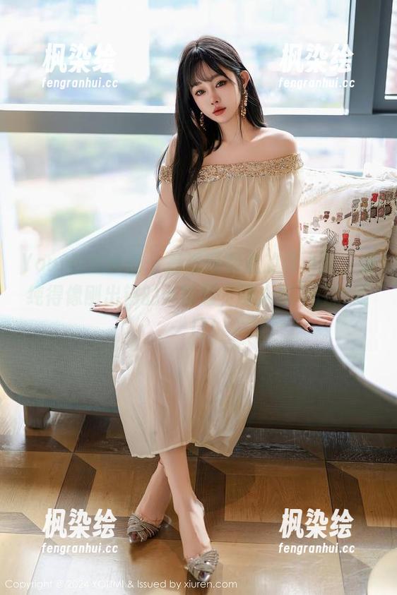 YouMi尤蜜荟 - 高清图库里的谭小灵，清纯得像刚出锅的小笼包，让人忍不住想咬一口！