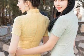 星颜社 - 李若汐ci制服图册：好吧，我承认，这身造型成功撩到我了。