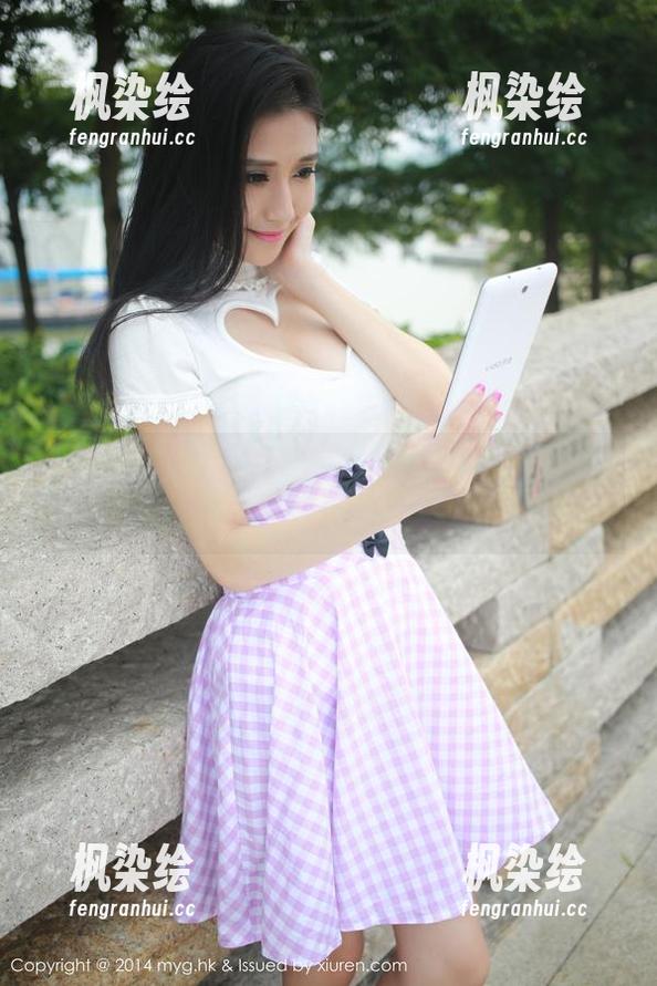 美媛馆 - 朱可儿Flower的女仆造型：福利可能藏在作品的每个角落
