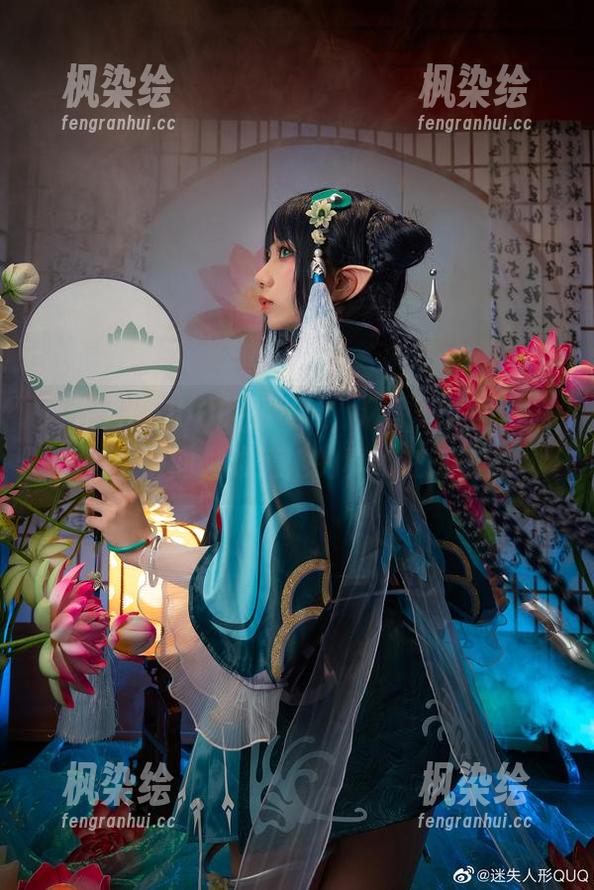 迷失人形QUQ 迷失人形QUQ的鲟(比叡)写真套图,光影交错间,难道她的真相在这里?