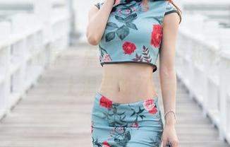 魅妍社 - 抽象一点：白沫的白衬衫，原图上温柔的灯光